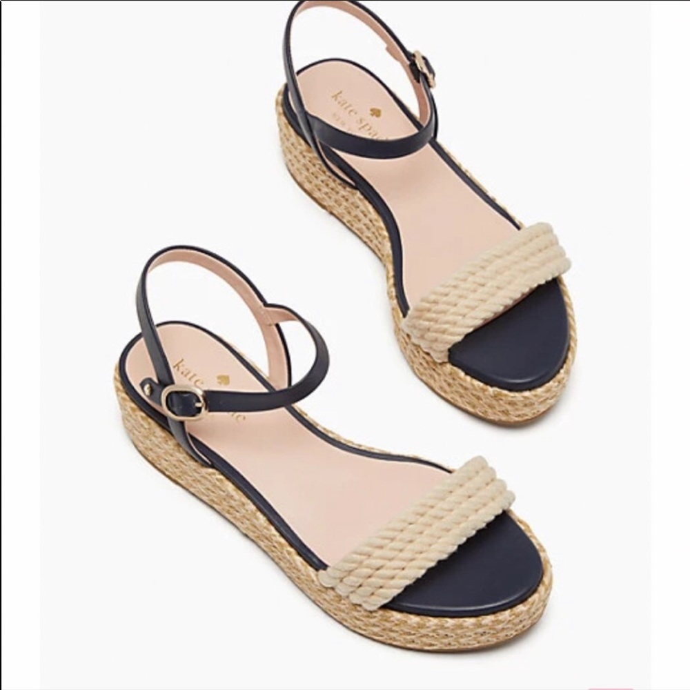 Kate Spade Summer Espadrilles 8.5 NWOT - Picture 2 of 10